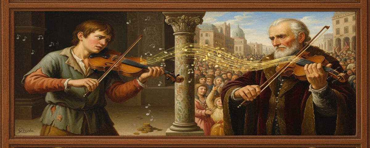 Imagen destacada del artículo sobre La Cuerda Tensada del Músico Callejero