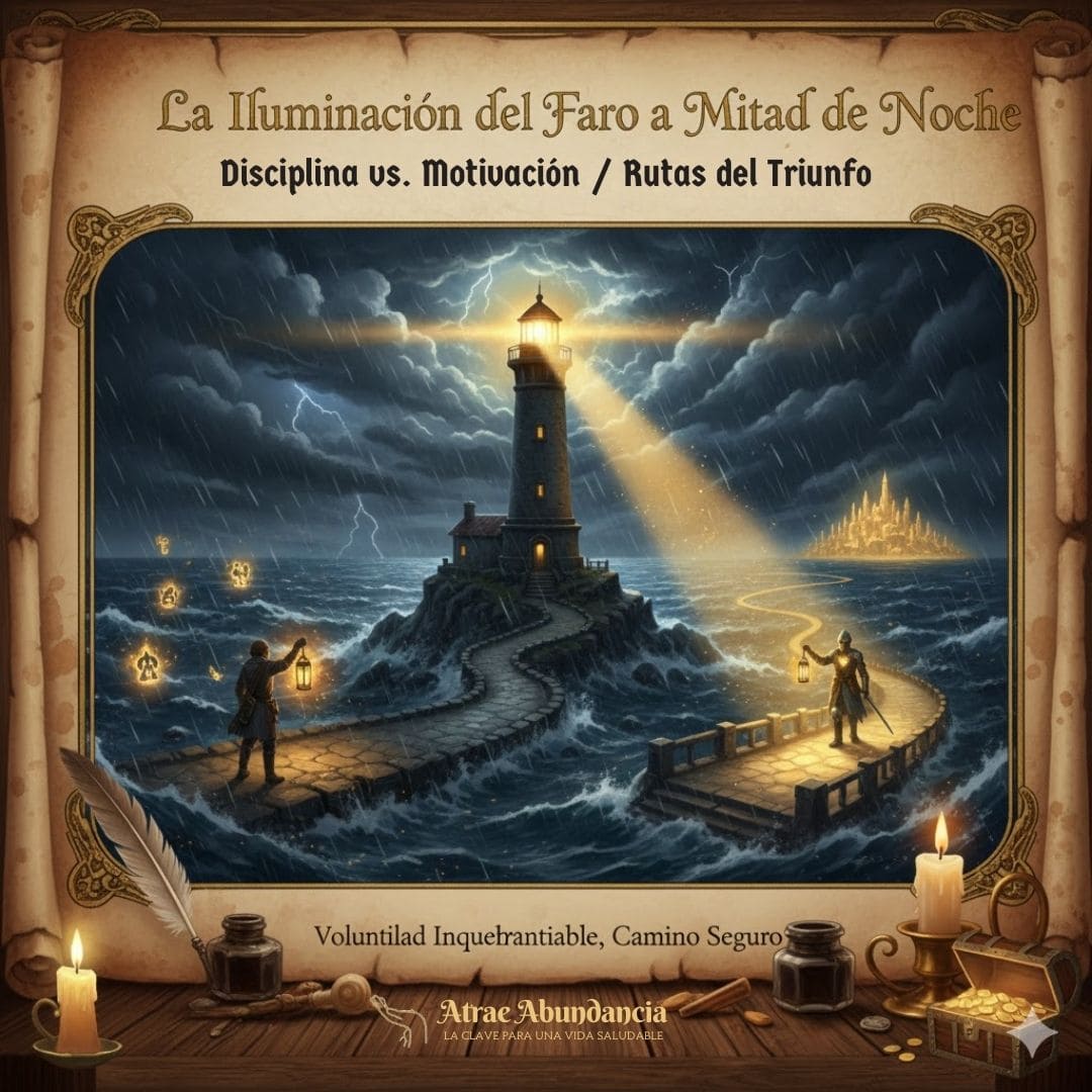 La Iluminación del Faro a Mitad de la Noche