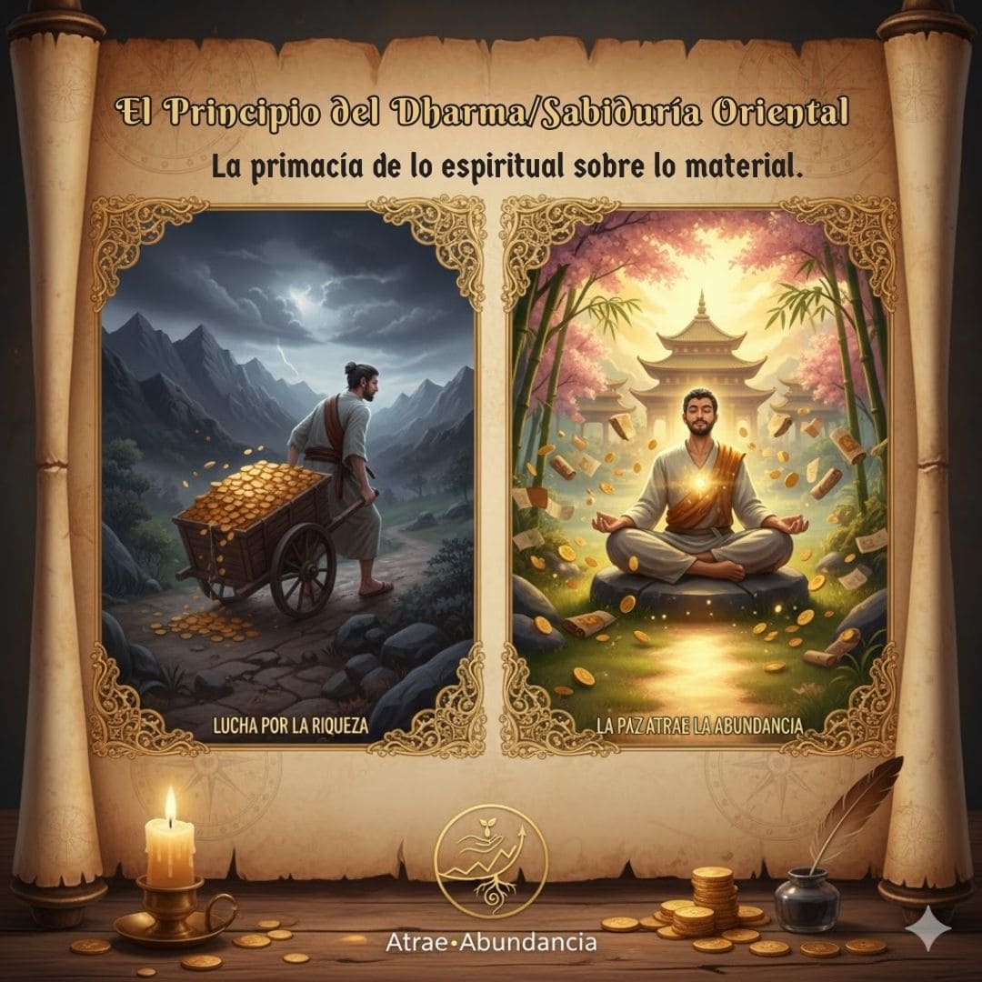 Busca lo espiritual o no lo material